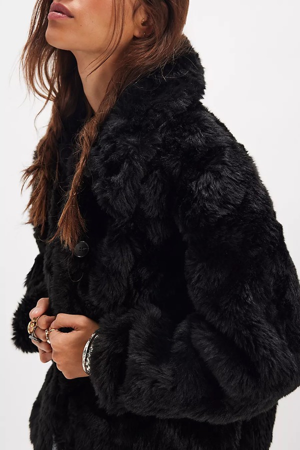 Alice Throw On Faux Fur Jacket