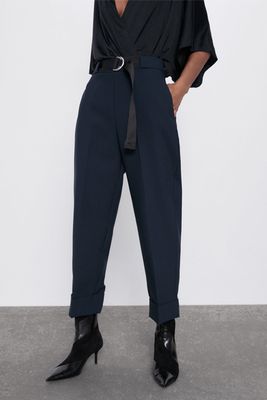 Belted Trousers from Zara