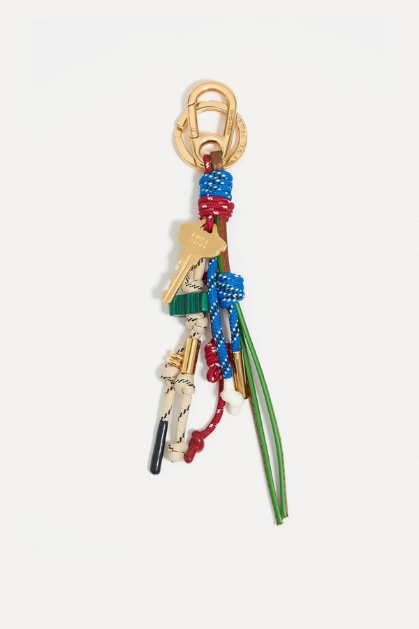 Lime Ropes Key Ring