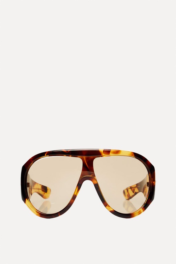 Fashion Show Aviator Sunglasses from Bottega Veneta