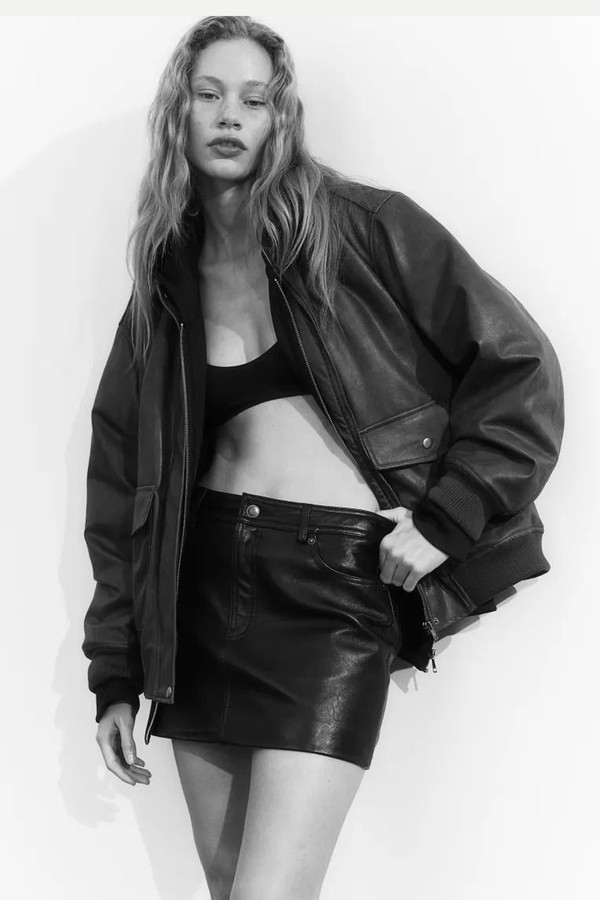 Coated Bomber Jacket from H&M