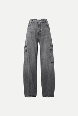 Bethany Wide-Leg Cargo Jeans from Haikure