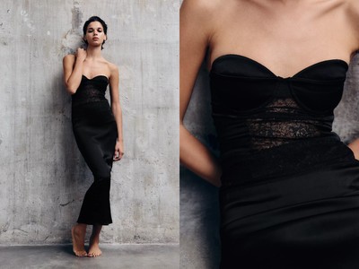 Combined Strapless Bodysuit from Zara