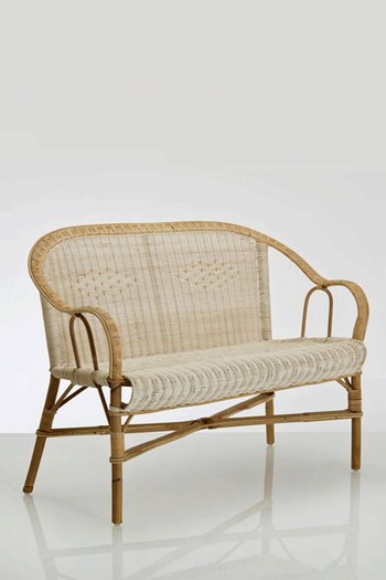 Grandfather KOK Style Natural Rattan Garden Sofa from La Redoute