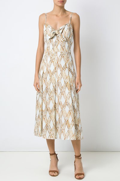 Midi Dress With Bow from Andrea Marques