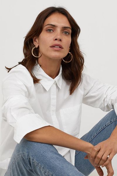 Long Cotton Shirt from H&M