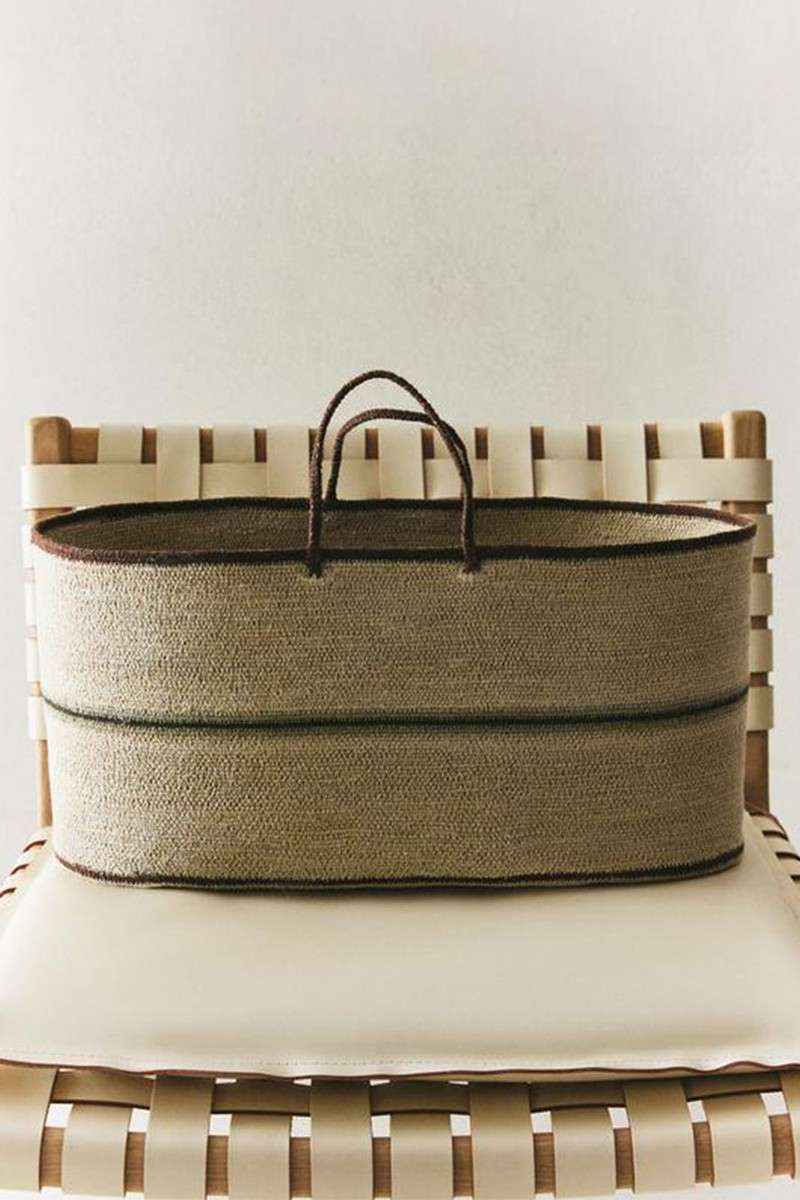 Seagrass Basket With Handles