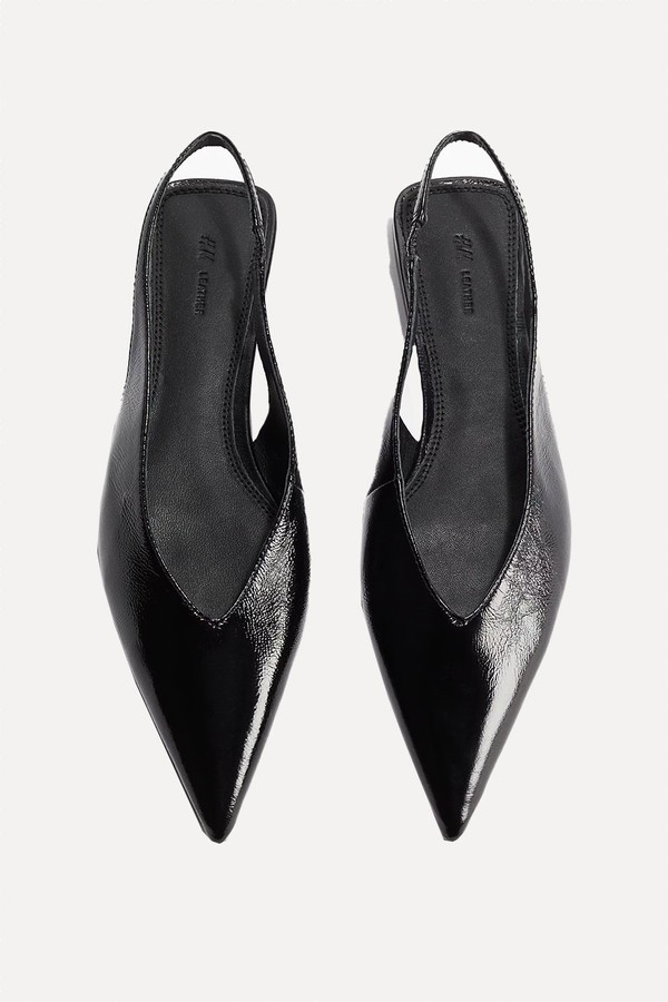 Leather Slingbacks from H&M
