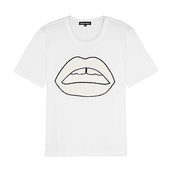 Alex Embellished Cotton T-Shirt from Markus Lupfer