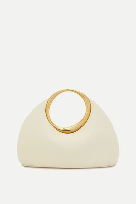 Le Petit Calino Leather Top Handle Bag from Jacquemus