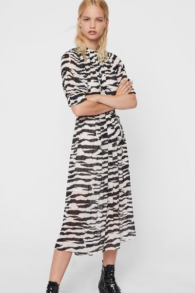 Xena Long Zephyr Dress from AllSaints