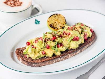 Crushed Avocado On Toast