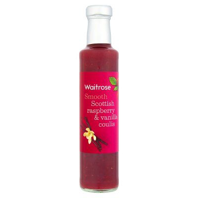 Scottish Raspberry & Vanilla Coulis from Waitrose