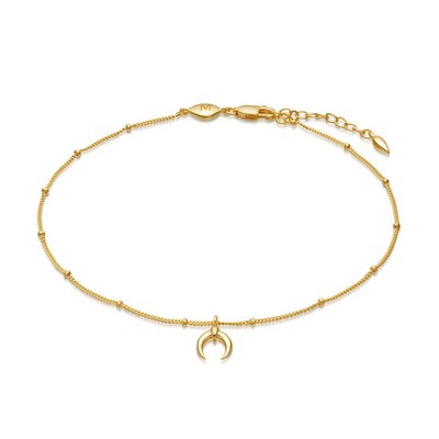 Lucy Williams Tiny Horn Anklet from Missoma