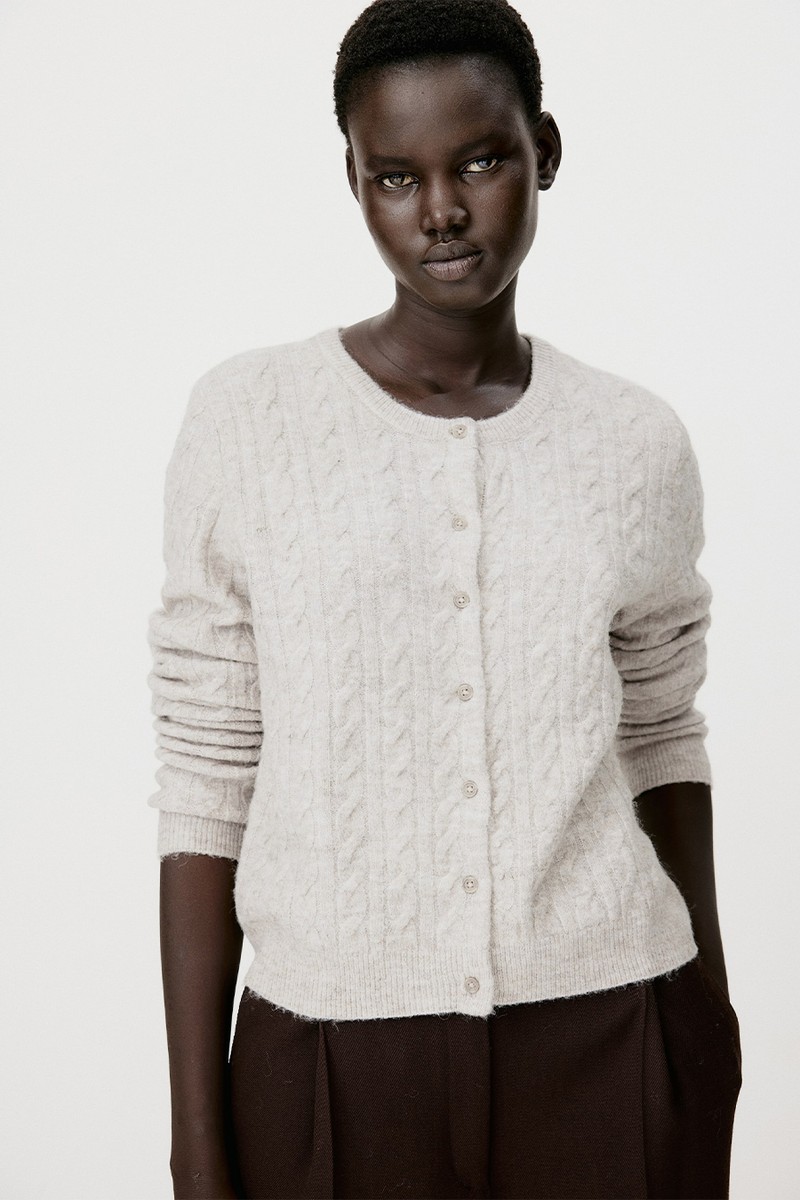 Cable-Knit Cardigan from H&M