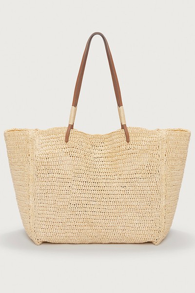 Straw Beach Bag