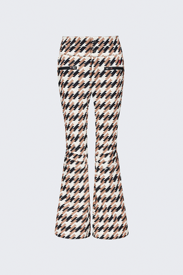 Houndstooth High Waist Aurora Pants from Perfect Moment