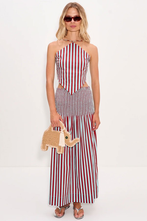 Flor Poplin Skirt from Simon Miller