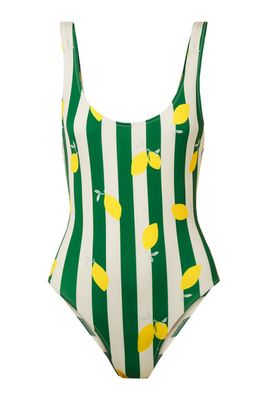 Lemon Print Swimsuit from Solid & Striped