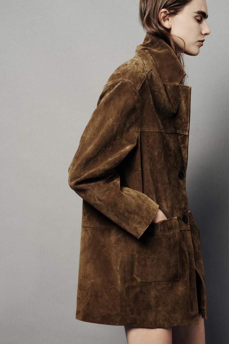 100% Leather Long Jacket