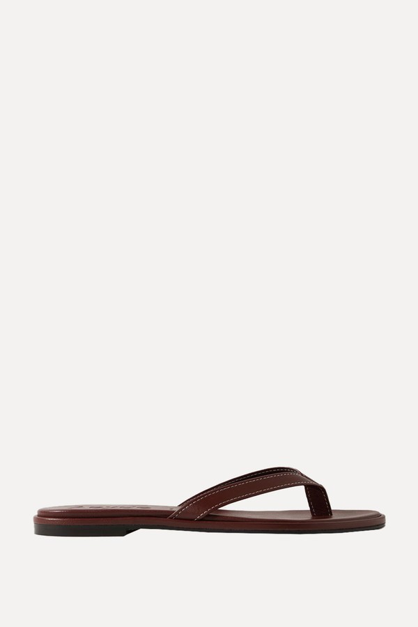 Melody Leather Flip Flops from Aeyde