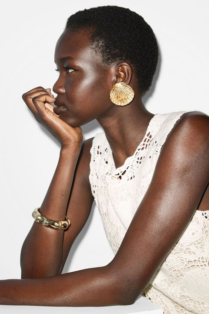 Seashell-Shaped Clip Earrings from & Other Stories