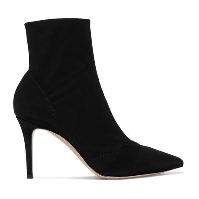 85 Stretch-Shell Sock Boots from Gianvito Rossi