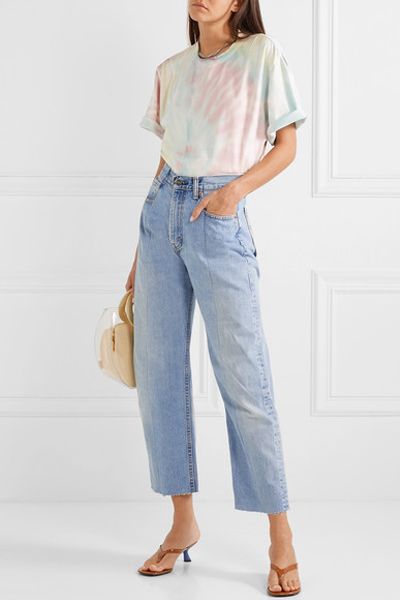 Boyfriend High-Rise Straight-Leg Jeans from E.L.V. Denim