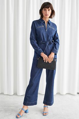 Cotton Denim Jumpsuit from & Other Stories