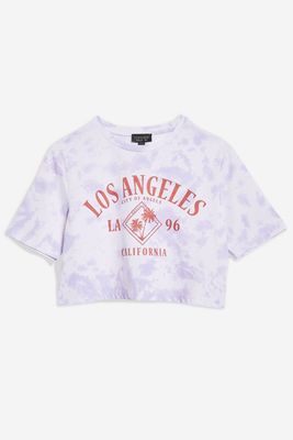 Los Angeles Tie Dye T-Shirt  from Topshop