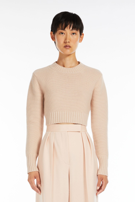 Cropped Cashmere Jumper from Max Mara