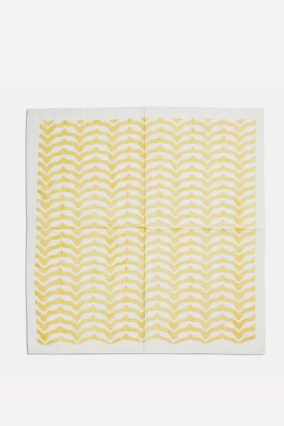 Block Grass Wave Napkin from Daylesford