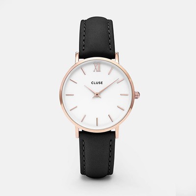 Minuit in Rose Gold & Black