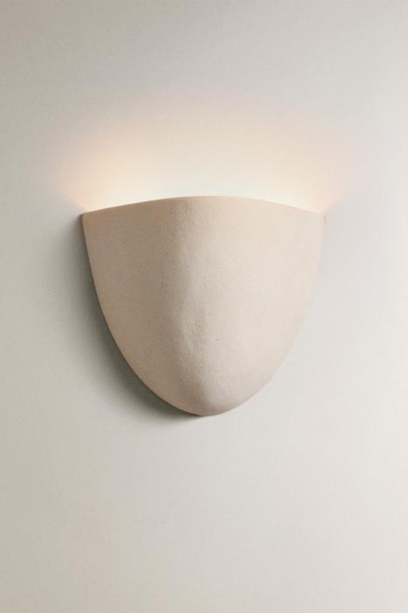 Ceramic Wall Light from Zara