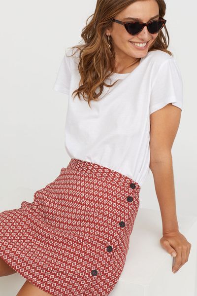 Crêpe Skirt