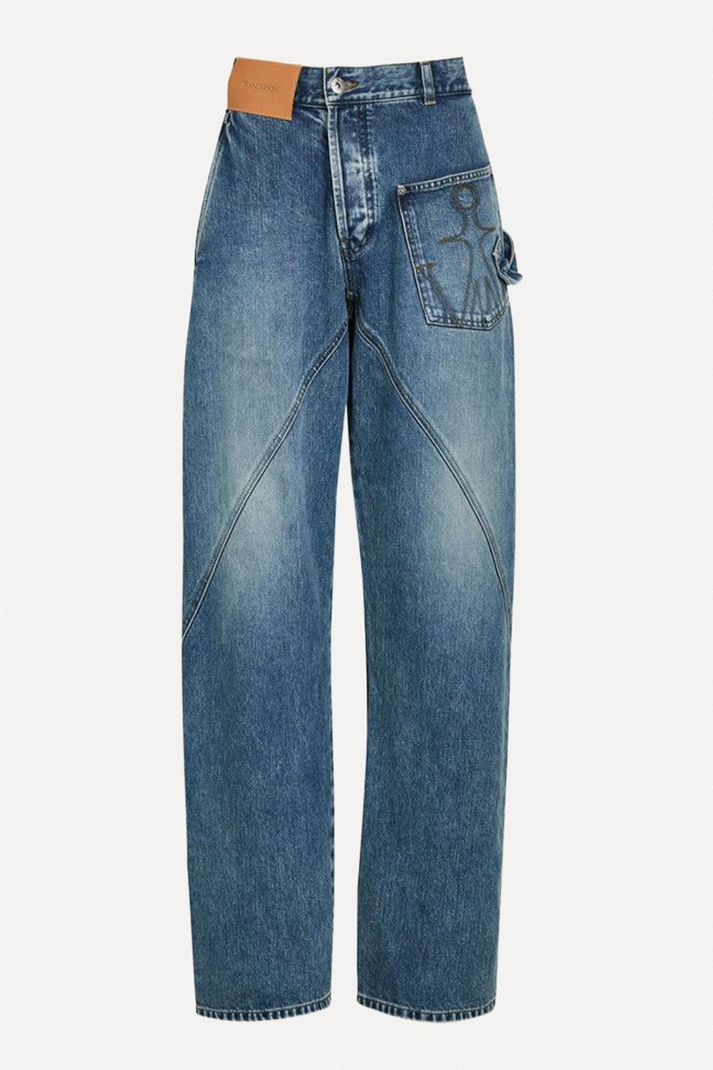 Twisted Straight-Leg Jeans  from JW Anderson