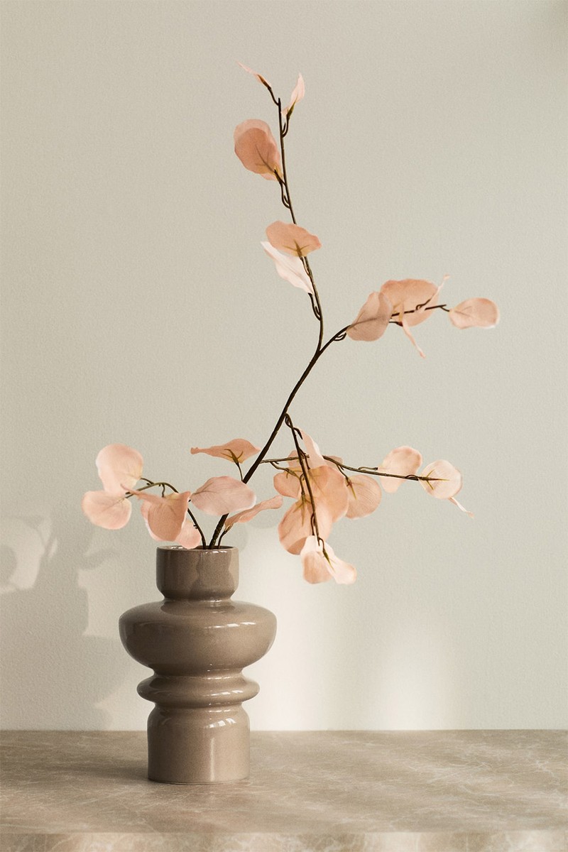 Tiered Stoneware Vase