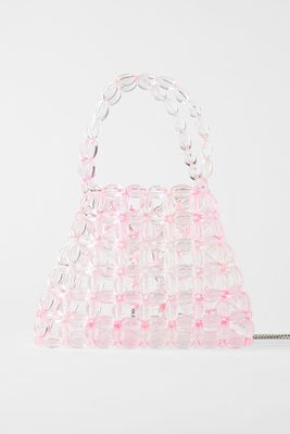 Clear Bead Bucket Bag from Zara
