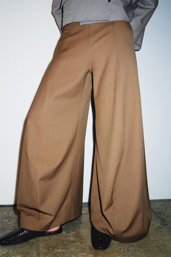 Volume Wide-Leg Trousers from Zara