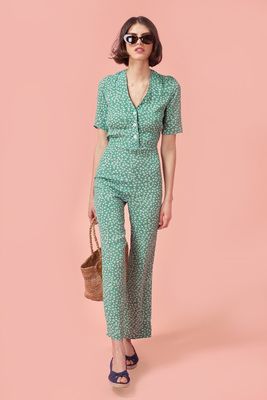 Lolo Jumpsuit In Green 