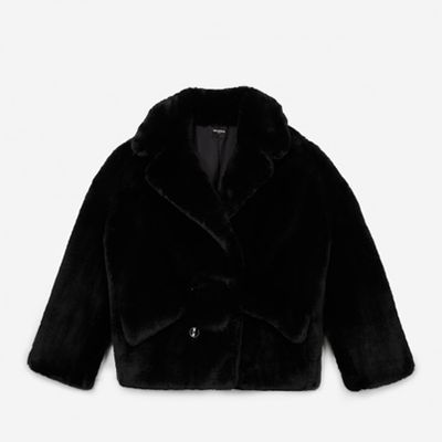 Cropped Fake Fur from The Kooples