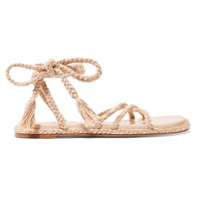 Bia Braided Cotton Sandals from Antolina