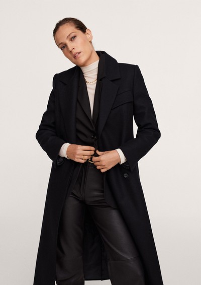 Lapels Wool Coat