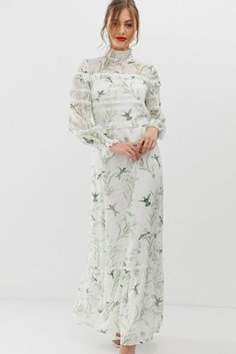 Hariet Lace Trim Maxi Dress from Ted Baker 
