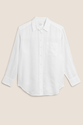 Pure Linen Oversized Shirt