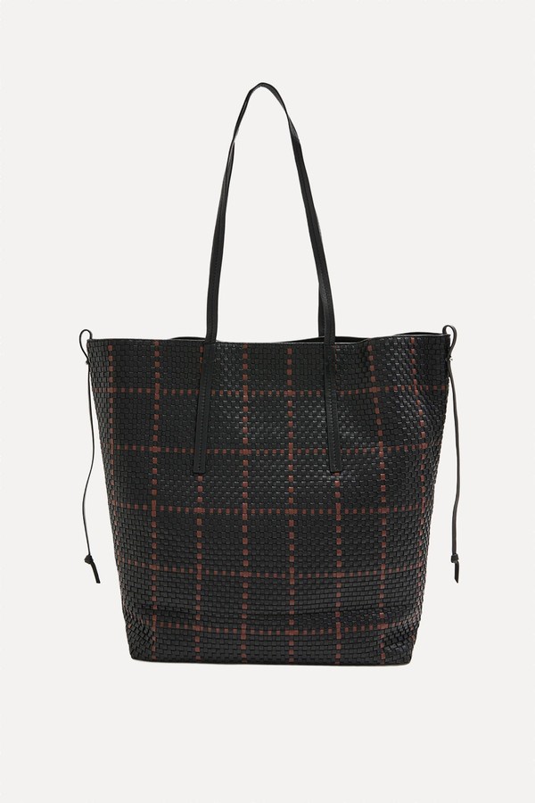 Pure Leather Lattice Tote Bag from Jaeger