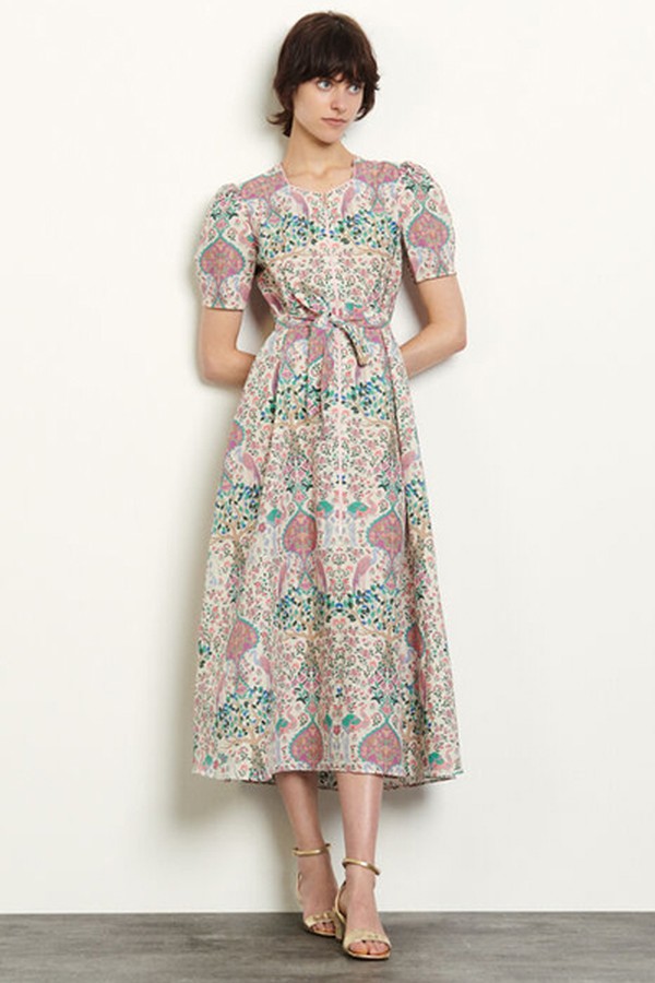 Long Printed Dress from Sandro