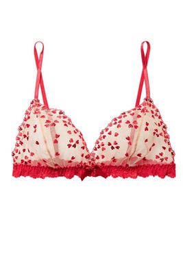 Tulle & Lace Bra from Hanky Panky