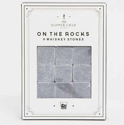 On The Rocks Set Of 9 Whiskey Stones from The Dapper Chap