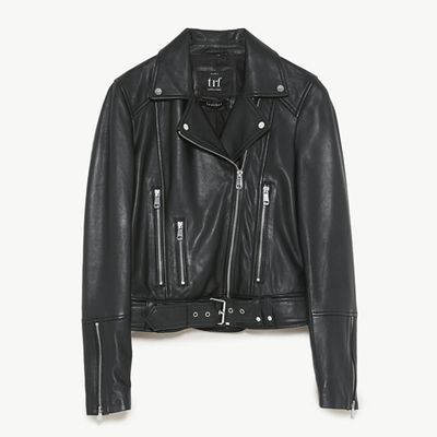 Leather Biker Jacket from Zara